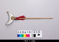 藏品(布袋戲道具-月牙鏟)的圖片